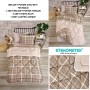 ETE HOMETEX TEK KİŞİLİK WELSOFT UYKU SETİ SAFİR BEJ 8696474232018